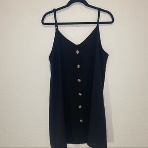 Fashion Nova faux button down dress